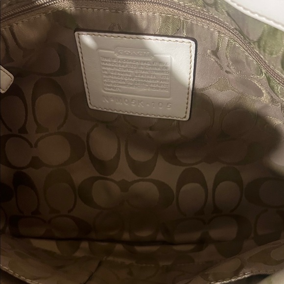 Coach Legacy Raffia Satchel - Picture 9 of 10